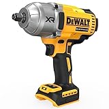 DEWALT DCF900N-XJ - Llave de Impacto 18VXR, Encaje de½' cuadrado externo con anillo de retención o HOG-Ring, 1.396Nm de par de apriete y 1.898Nm de par de desenroscado, No incluye batería ni cargador